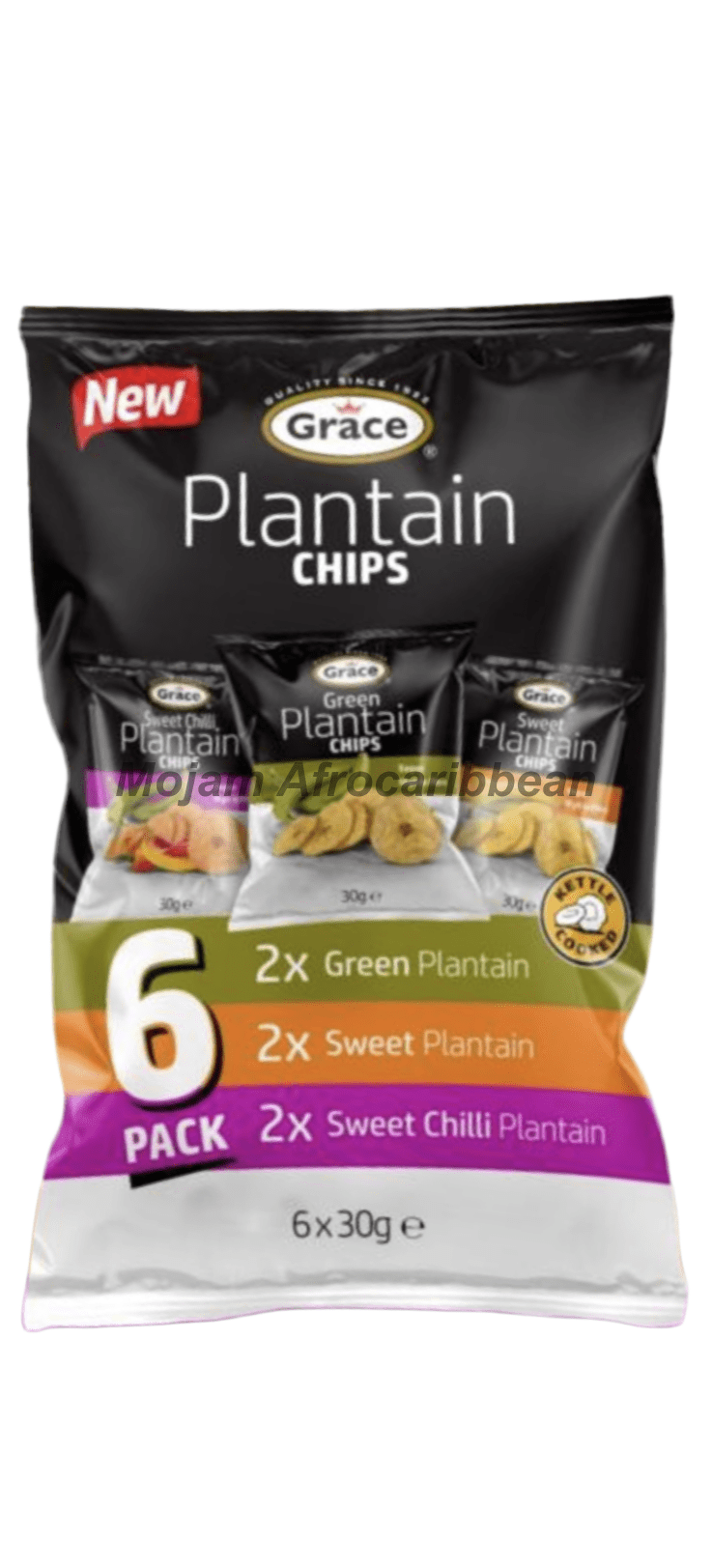 Grace Plantain Chips Multipack (6x30g)