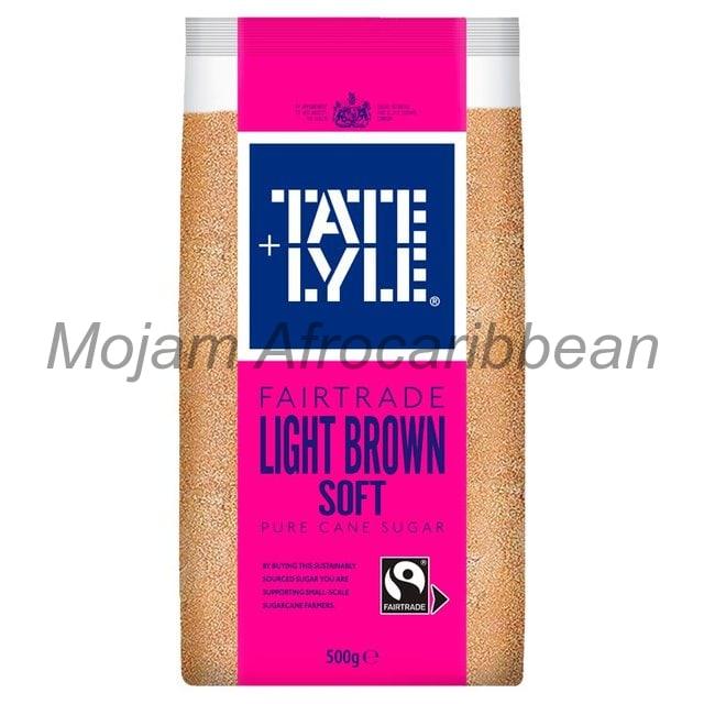 Tate and Lyle Fairtrade Light Soft Brown Sugar (500g)