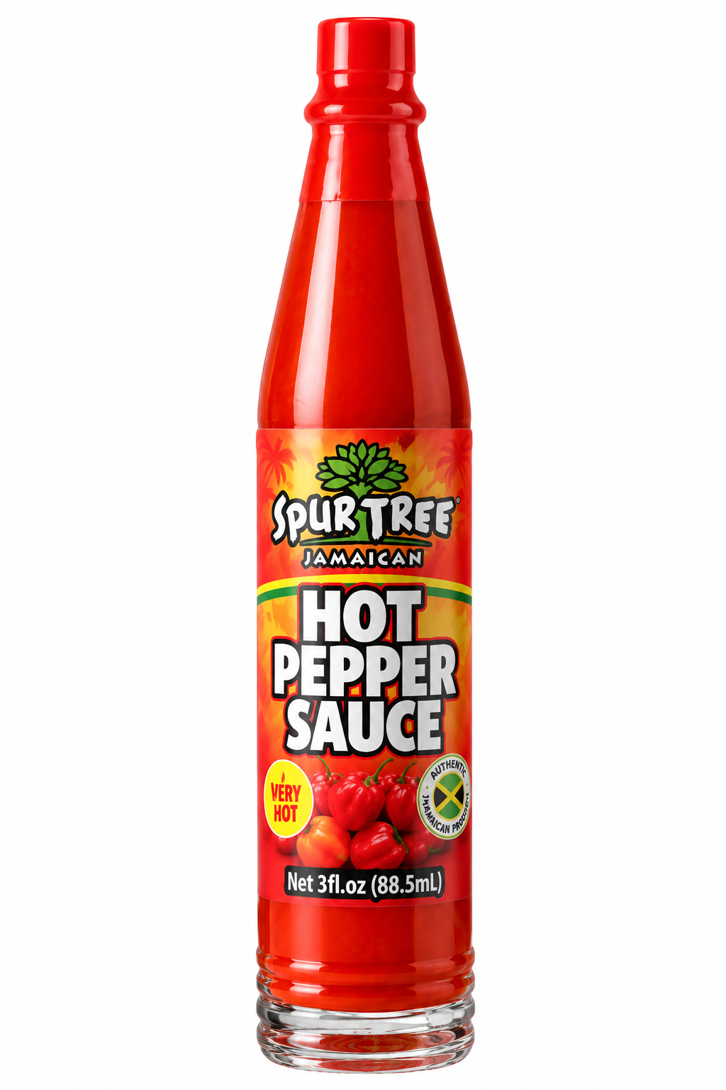 Spur Tree Hot Pepper Sauce - Very Hot (88.5ml)