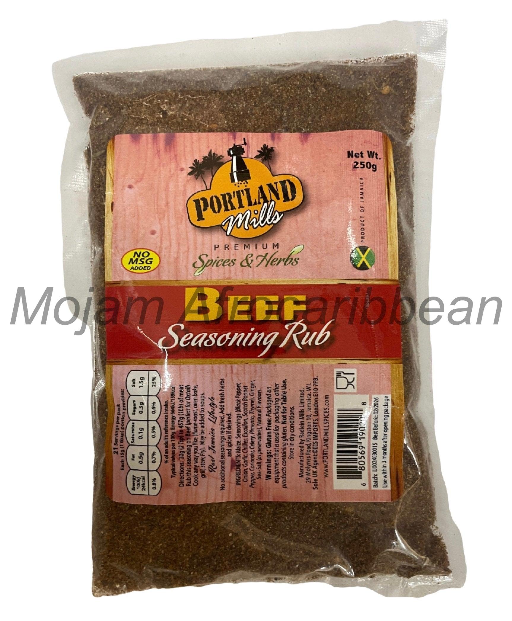 Portland Mills Beef Seasoning Rub (250g)