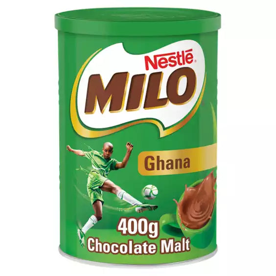 Milo Instant Malt Chocolate Drinking Powder Tin Ghanaian (400g)