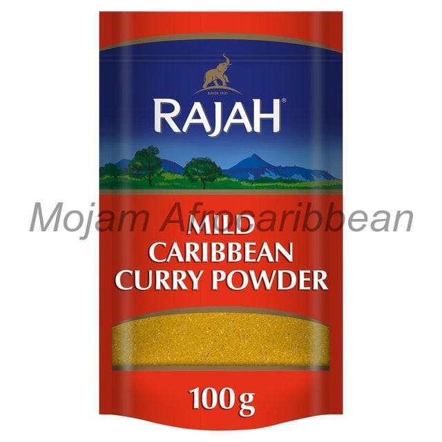 Rajah Spices Mild Caribbean Curry Powder (100g)