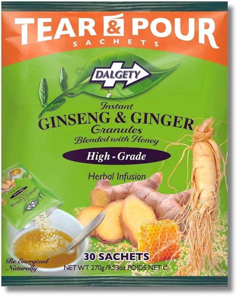 Dalgety Instant Ginseng & Ginger Herbal Tea (Pouch 270g)