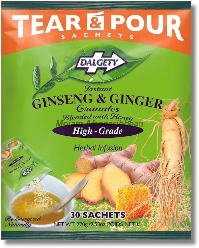 Dalgety Instant Ginseng & Ginger Herbal Tea (Pouch 270g)