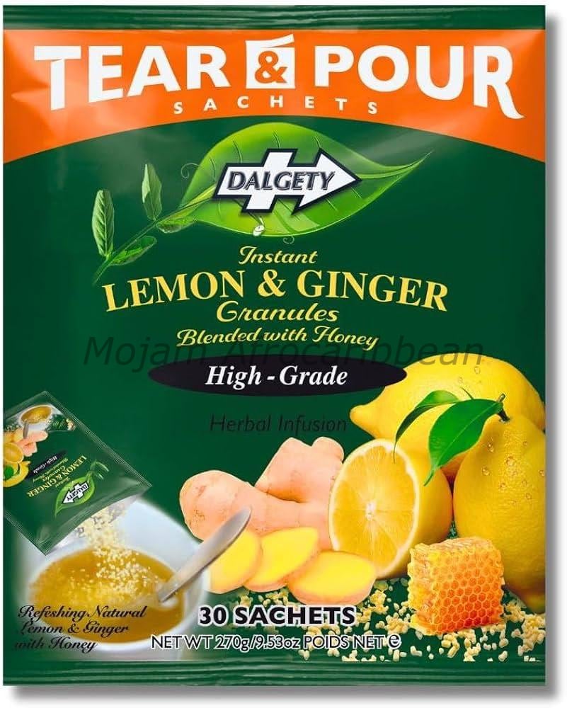 Dalgety Instant Lemon & Ginger Herbal Tea (Pouch 270g)