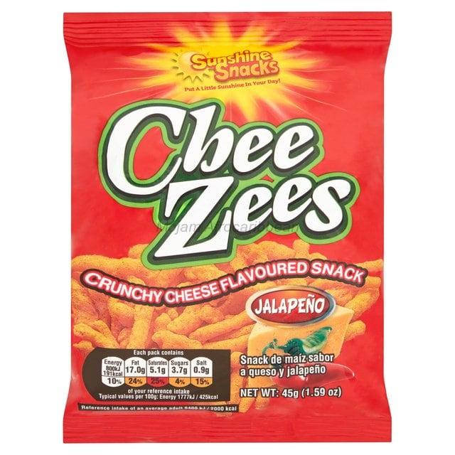 Sunshine Snacks Cheezees Jalapeno Flavour (45g)