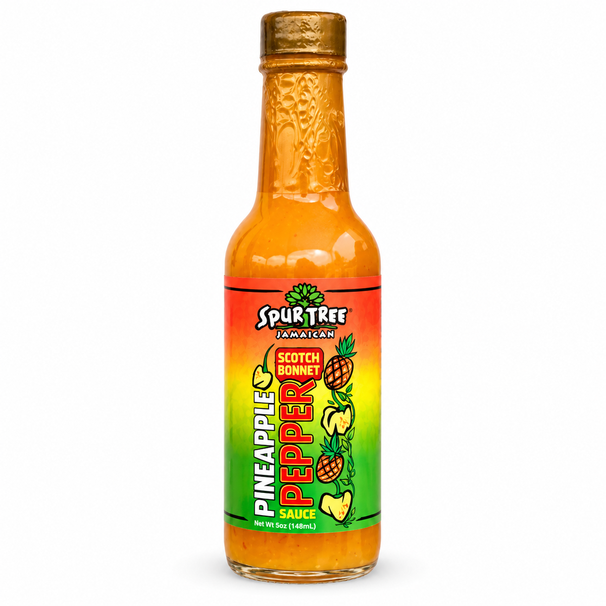 Spur Tree Pineapple Scotch Bonnet Pepper (148ml)