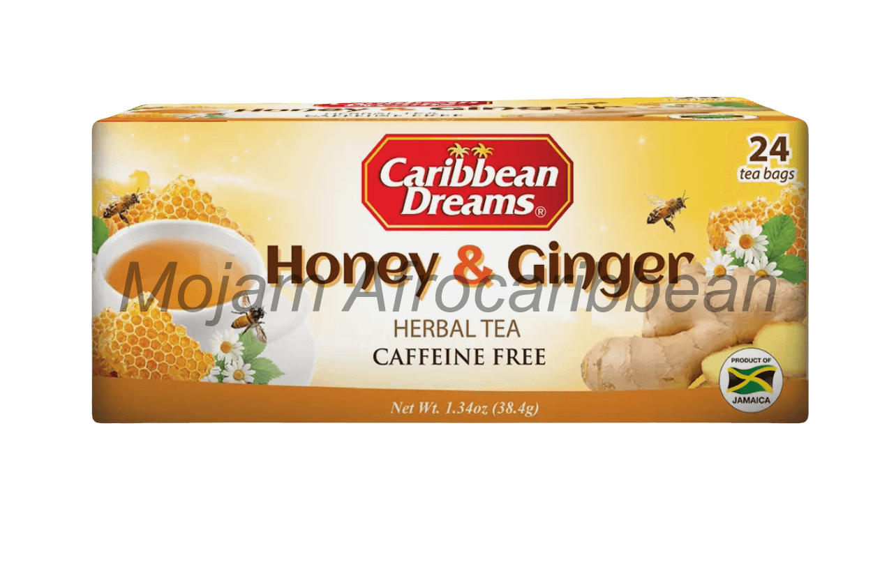 Caribbean Dreams Honey & Ginger Herbal Tea (38.4g)