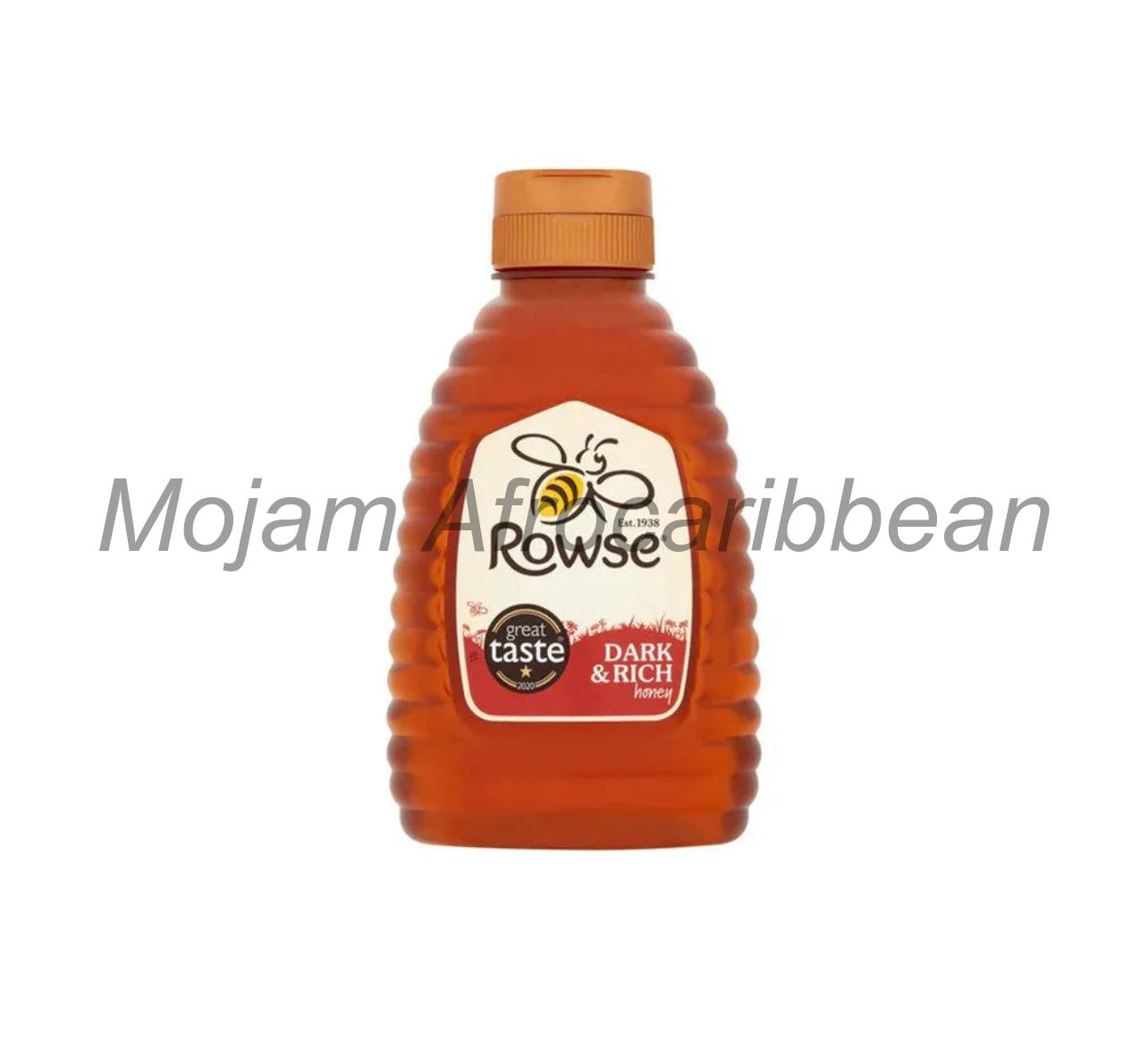 Rowse Squeezy Honey Dark & Rich (340g)
