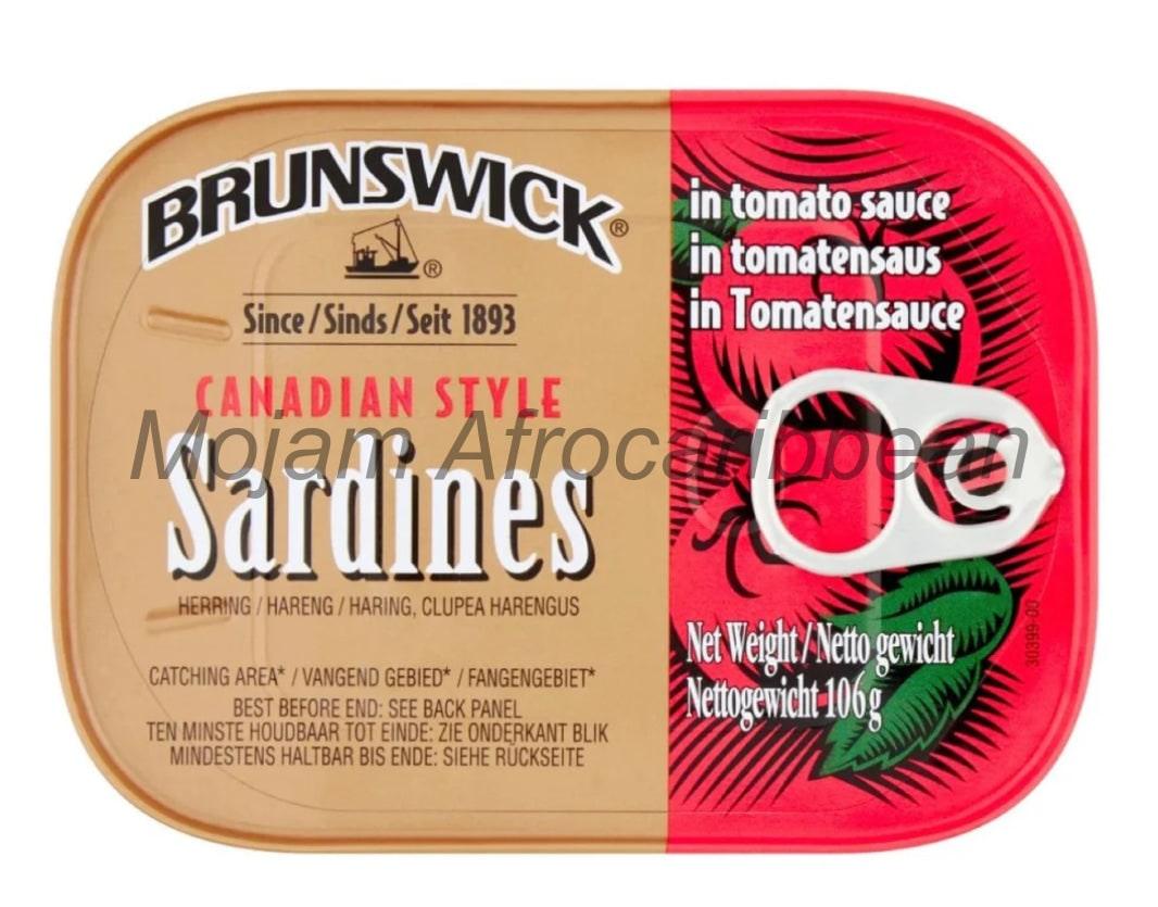 Brunswick Sardines in Tomato Sauce (106g)
