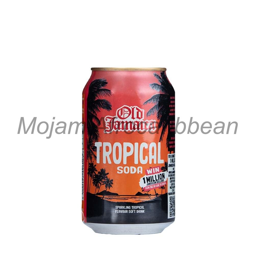 Old Jamaica Tropical Soda Can (330ml)