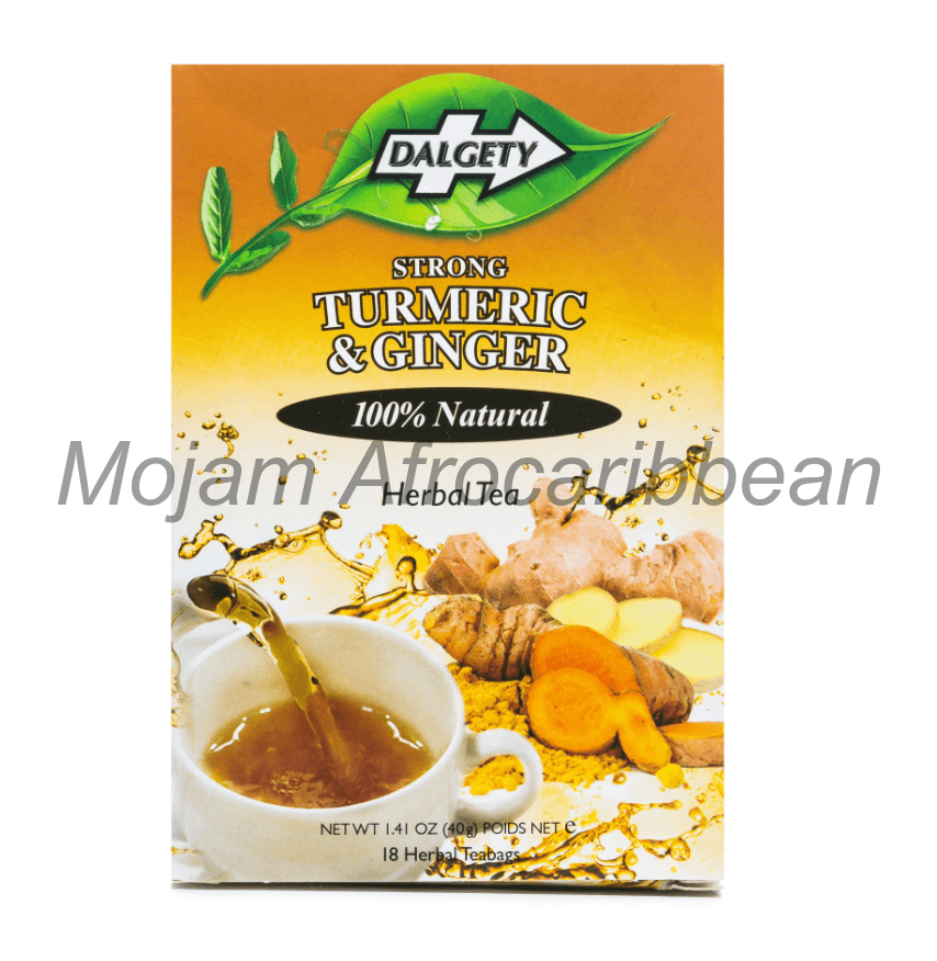 Dalgety Turmeric & Ginger Herbal Tea (40g)