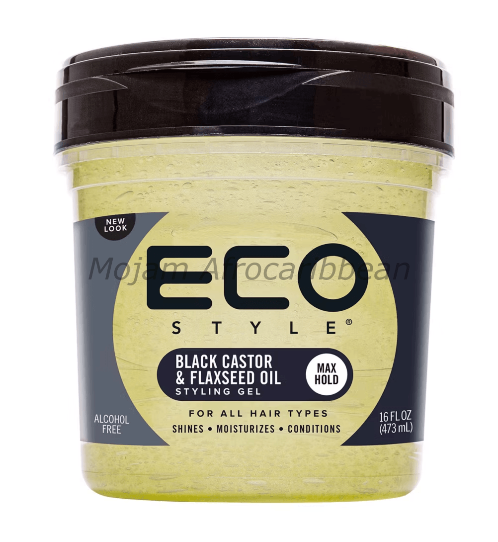 Eco Style Black Castor & Flaxseed Oil Styling Gel