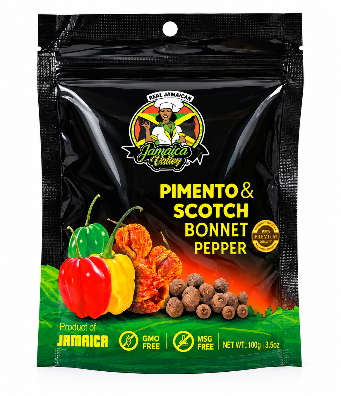 Jamaica Valley Pimento and Scotch Bonnet Pepper