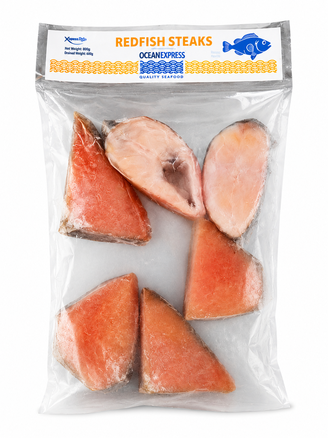 Ocean Express Redfish Steaks (800g)