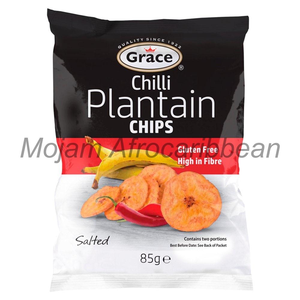 Grace Chilli Plantain Chips (85g)