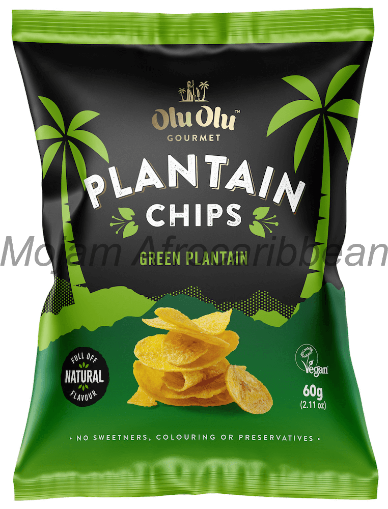 Olu Olu Green Plantain Chips (60g)