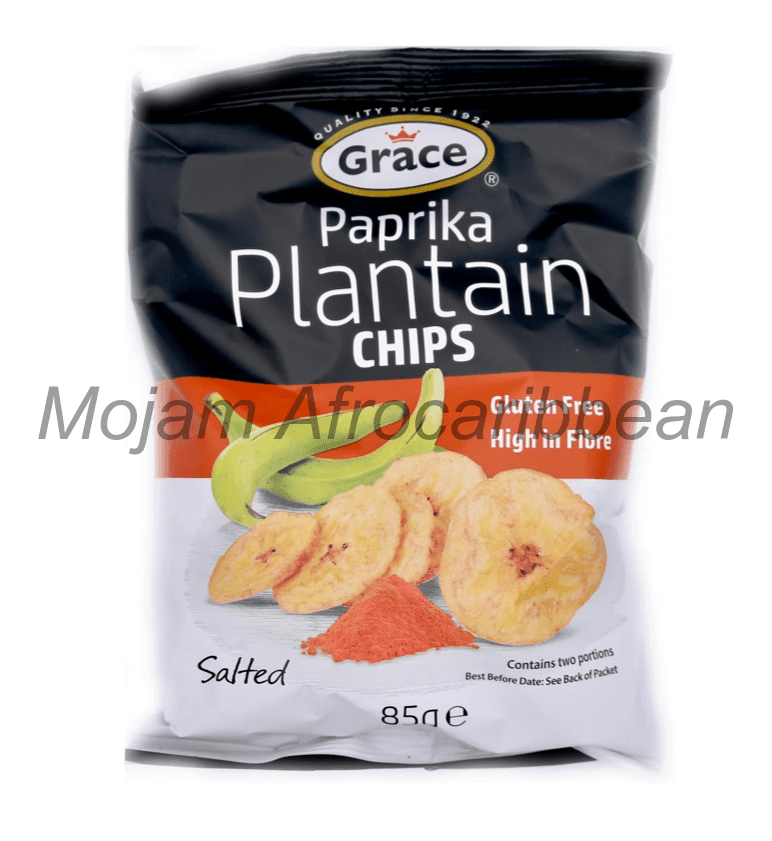 Grace Paprika Plantain Chips (85g)