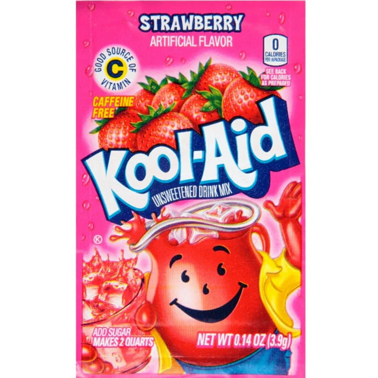 Kool Aid Sachet Strawberry  (3.9g)